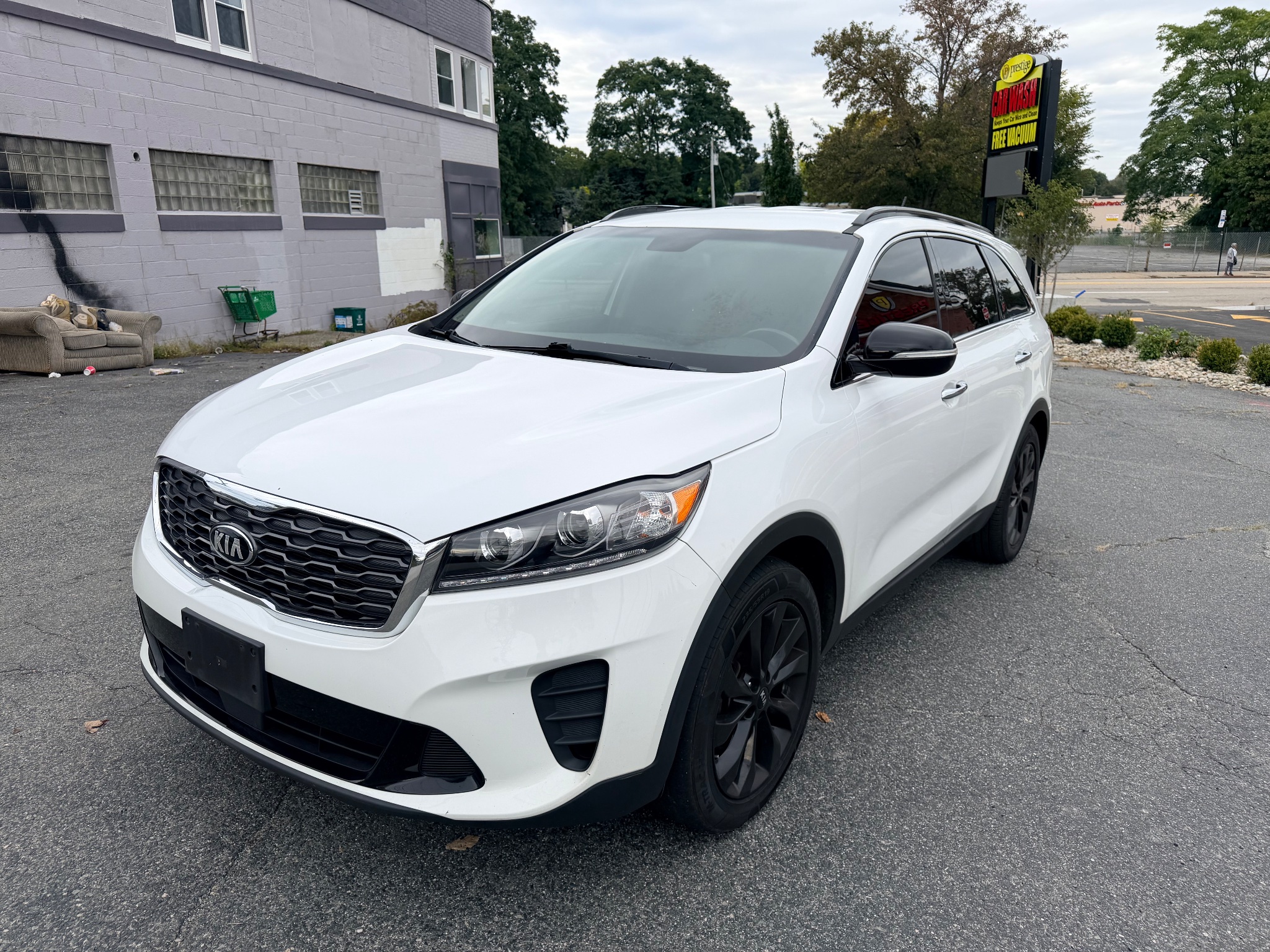 White 2020 Kia Sorento SUV / Crossover Front-Wheel Drive Automatic
